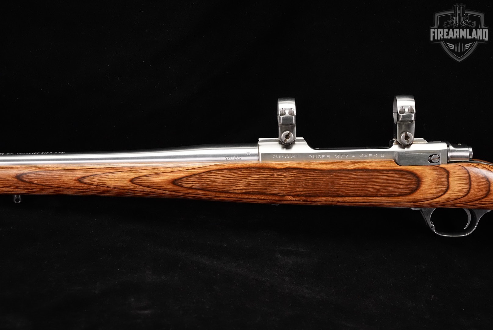 2002 Ruger M77 Mark II 270 Win 22 Satin Stainless & Laminate M-77 MK 2-img-9