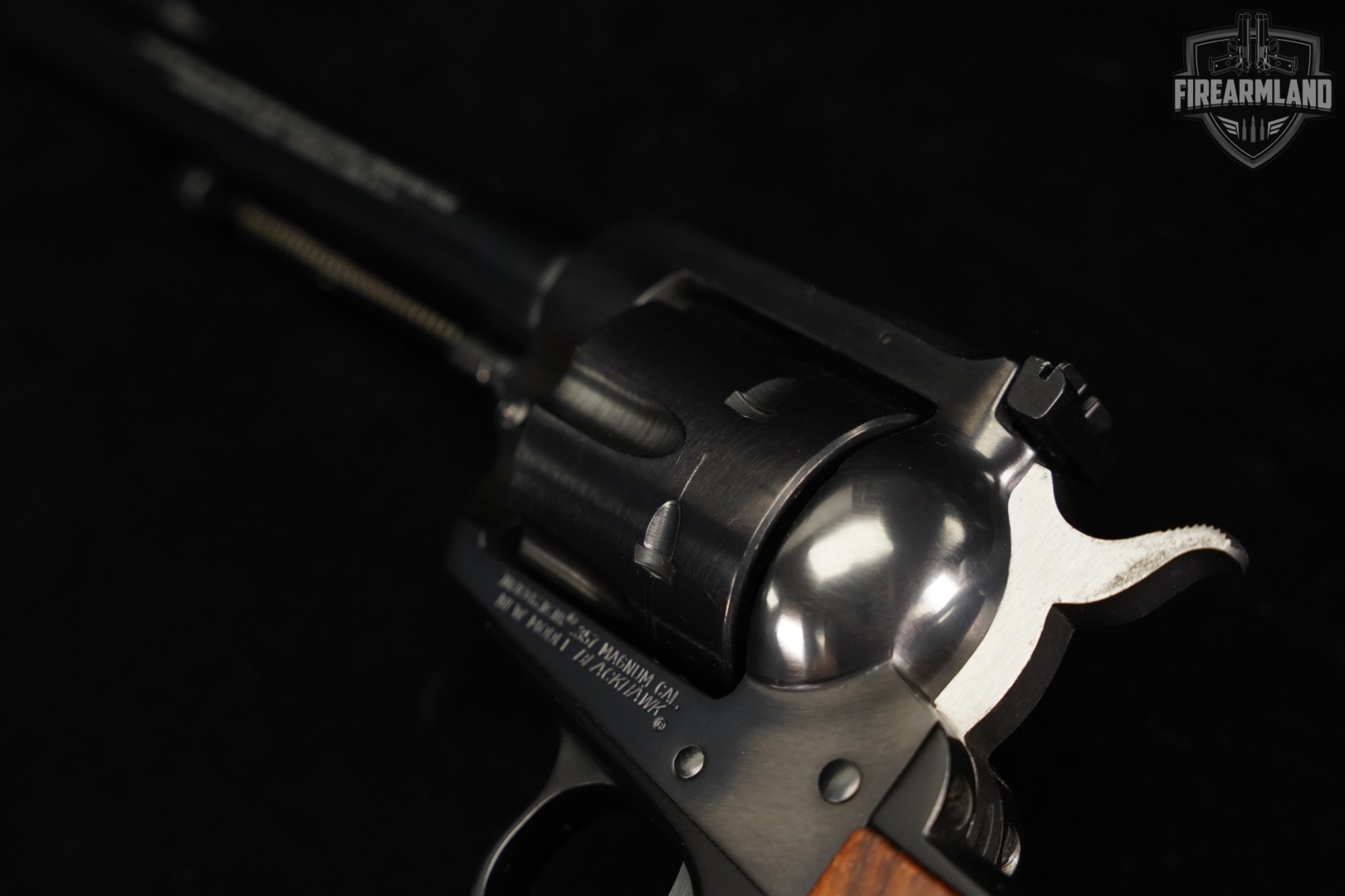 1984 Ruger New Model Blackhawk 357 Magnum 6.5" Blued-img-10