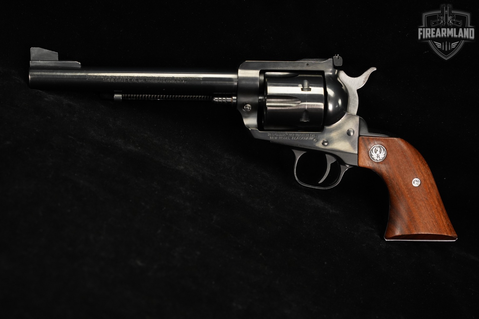 1984 Ruger New Model Blackhawk 357 Magnum 6.5" Blued-img-2