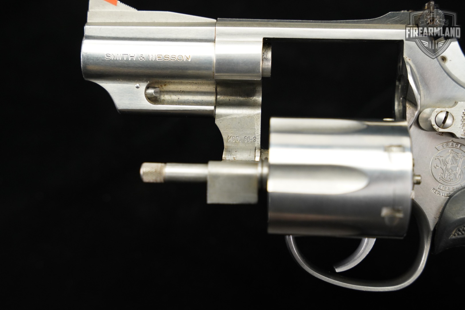 Smith & Wesson Model 66-3 S&W 357 Magnum 2.5" Stainless Revolver +ORIG BOX-img-11