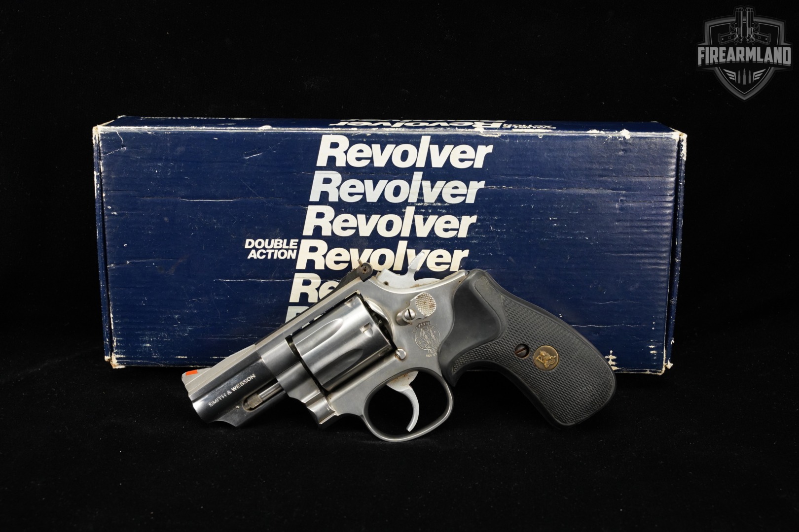 Smith & Wesson Model 66-3 S&W 357 Magnum 2.5" Stainless Revolver +ORIG BOX-img-2