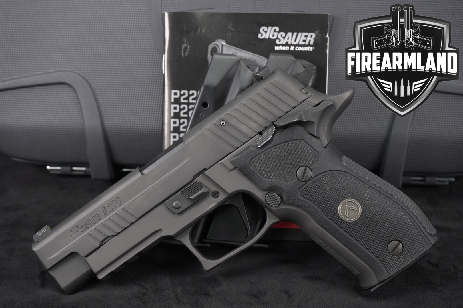 Sig Sauer P226 Legion SAO 9mm Luger Legion Gray in Excellent Condition Thumbnail