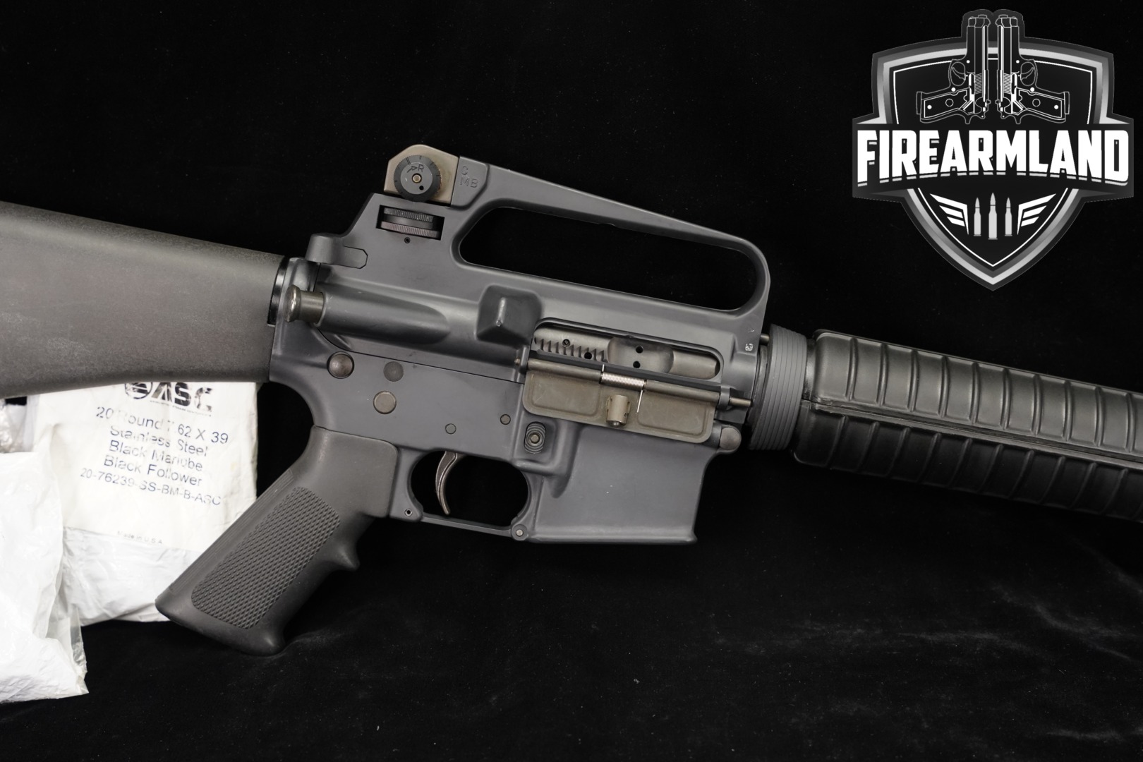 1994-1996 Colt Match Target Lightweight 7.62x39 Black in Good Condition Thumbnail