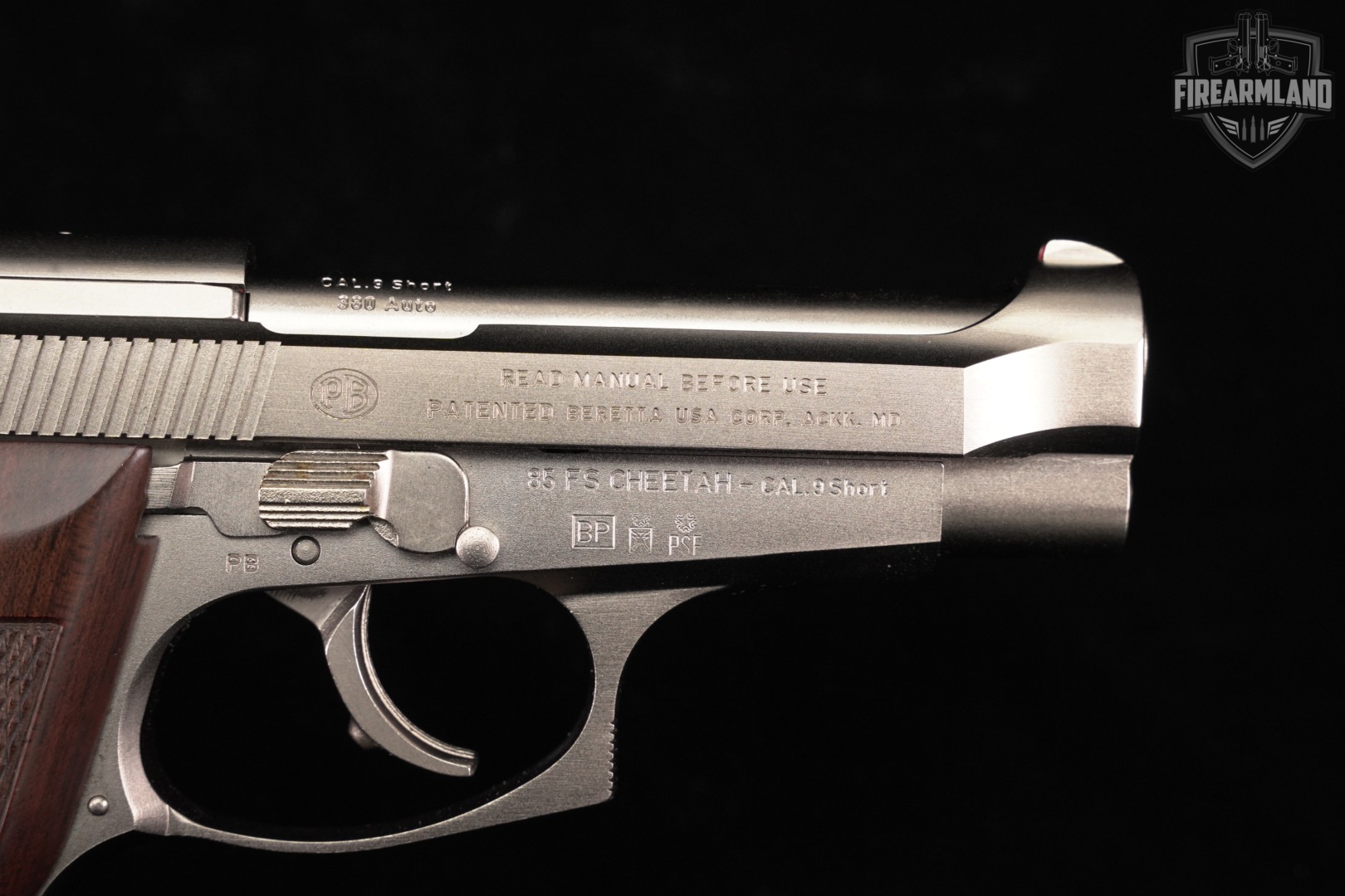 P Beretta 85 FS Cheetah 3.8 Nickel 85FS +2 MAGS & ORIG BOX-img-15