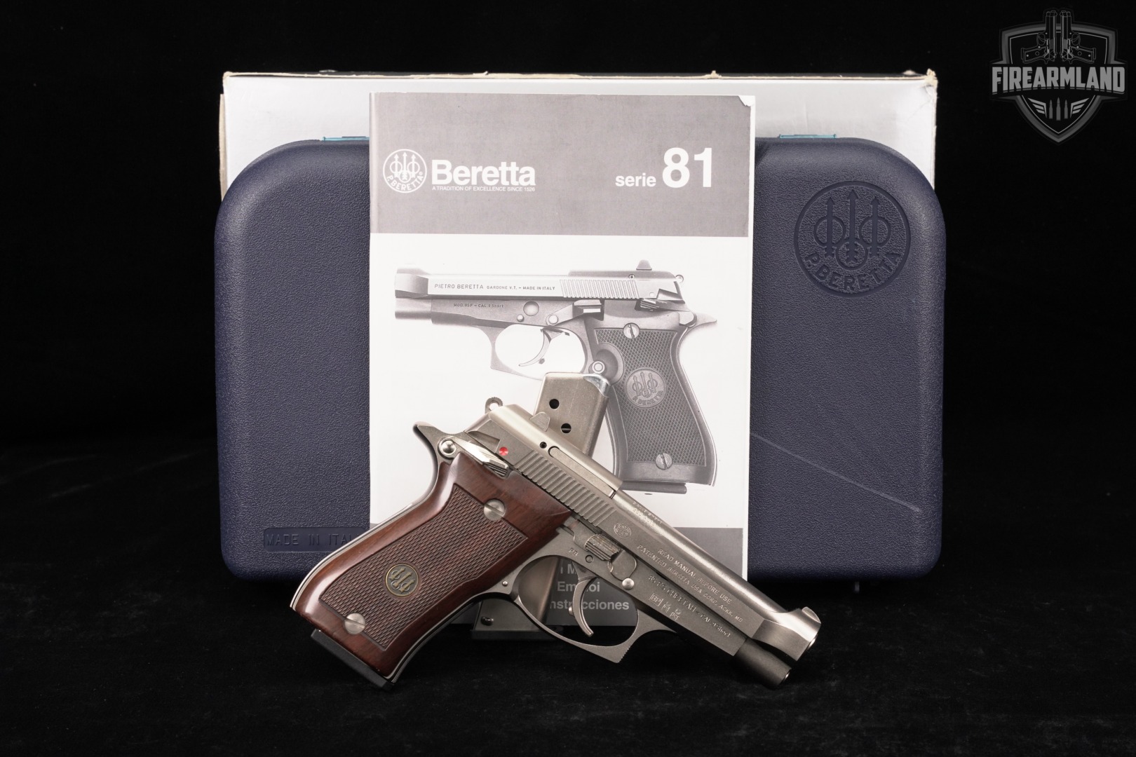 P Beretta 85 FS Cheetah 3.8 Nickel 85FS +2 MAGS & ORIG BOX-img-2