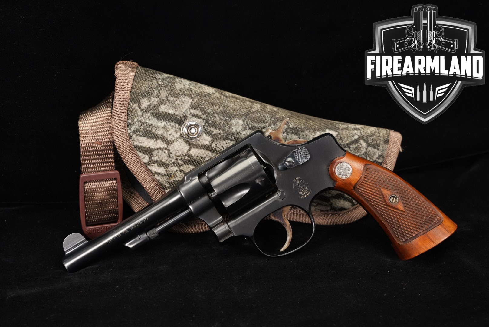 1953-1956 Smith & Wesson (S&W) .38 Regulation Police Pre-Model 33 .38 S&W Blued in Very Good Condition Thumbnail