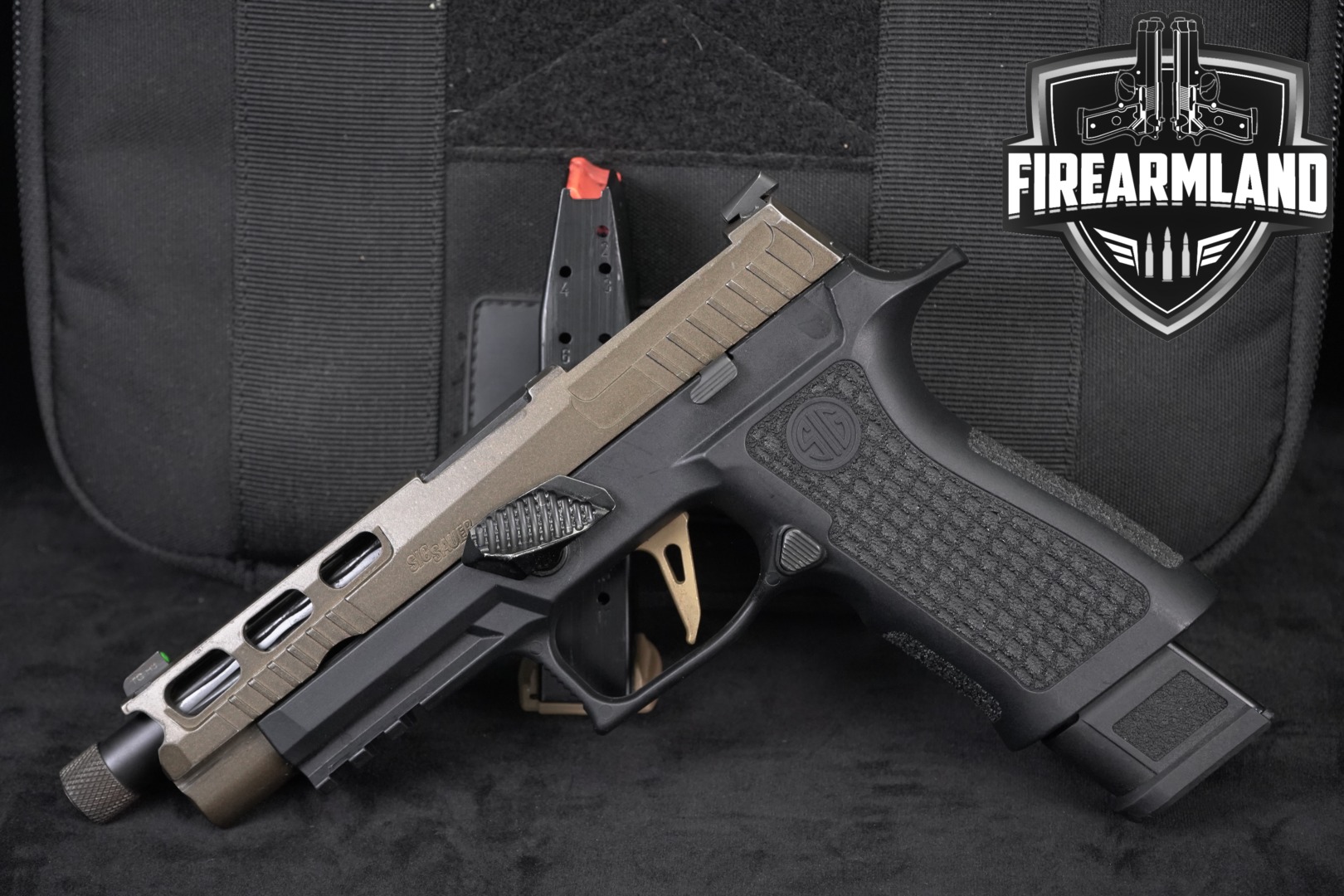 Sig Sauer P320 X-Series XFull 9mm Luger Two-Tone Bronze in Very Good Condition Thumbnail