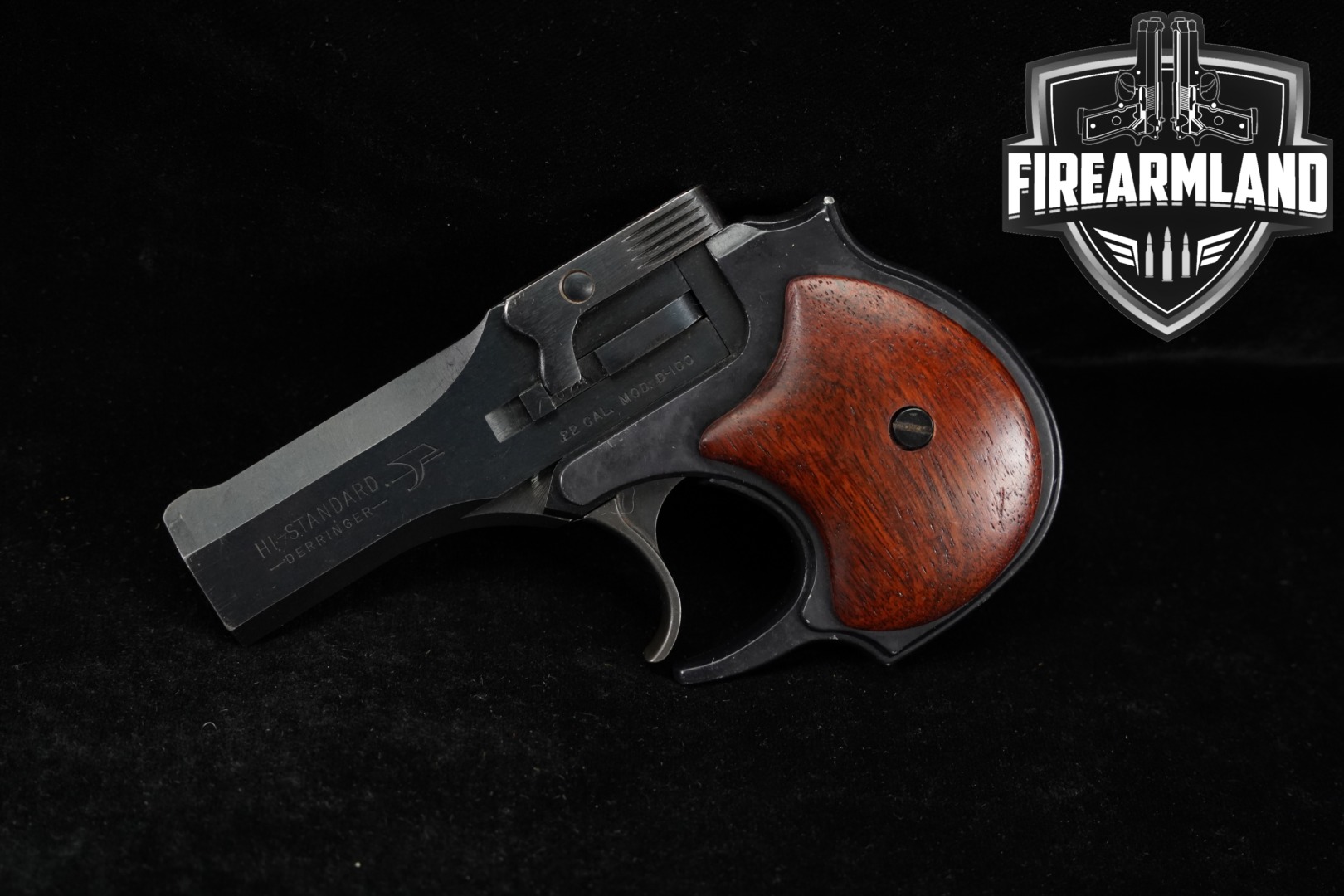 High Standard Model D-100 .22 LR Blued in Good Condition Thumbnail