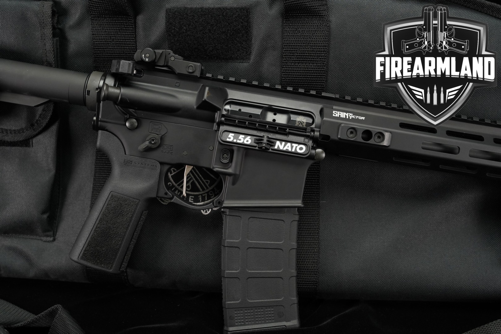 Springfield Armory SAINT Victor B5 Systems 5.56mm NATO Black in Very Good Condition Thumbnail