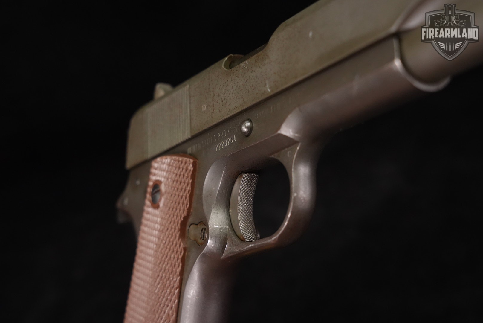 1945 Remington Rand M1911A1 CMP Rack Grade 45 ACP 1911 M1911 +CASE, COA-img-11