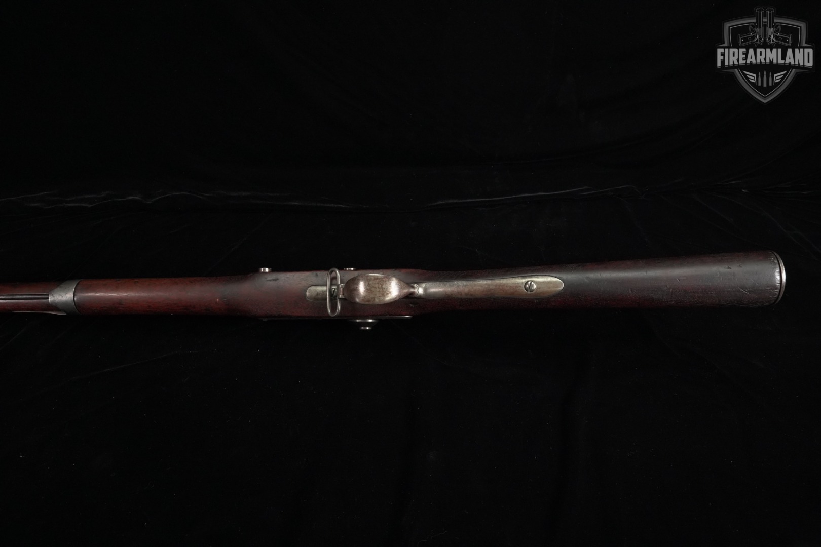 ANTIQUE 1851 Harpers Ferry Model 1842 Musket 69 Caliber 42" Black & Wood-img-12