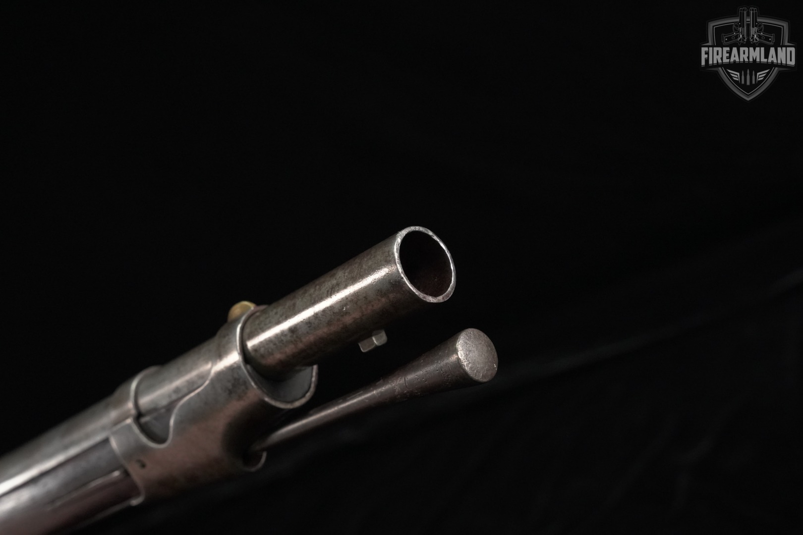 ANTIQUE 1851 Harpers Ferry Model 1842 Musket 69 Caliber 42" Black & Wood-img-14