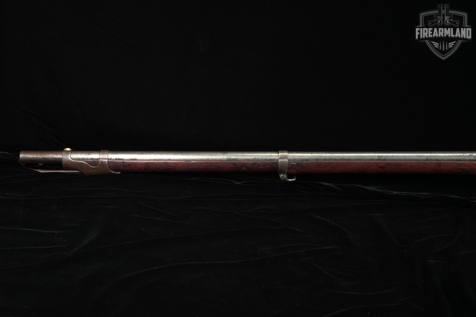 ANTIQUE 1851 Harpers Ferry Model 1842 Musket 69 Caliber 42" Black & Wood-img-7