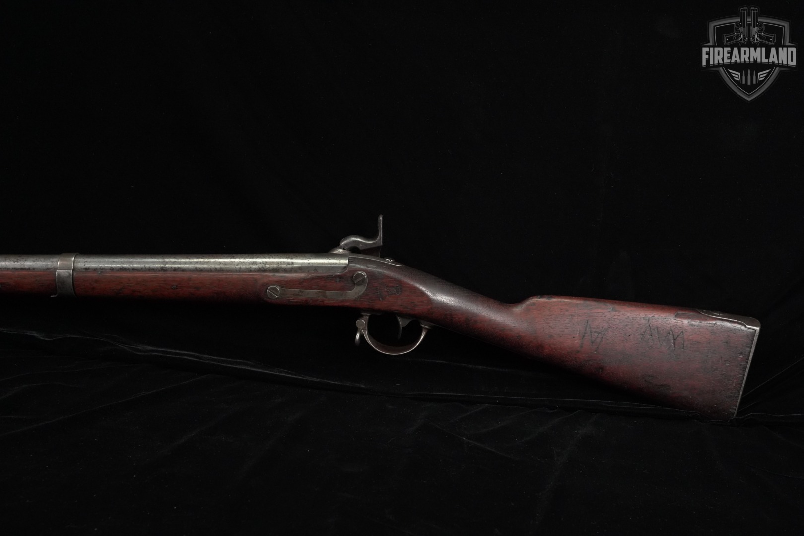 ANTIQUE 1851 Harpers Ferry Model 1842 Musket 69 Caliber 42" Black & Wood-img-8
