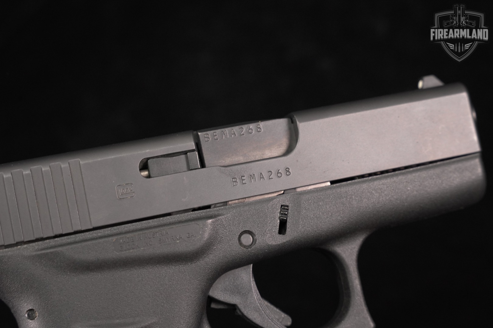Glock 43 G43 Slimline 9mm 3.41" +2 MAGS & ORIG CASE-img-12