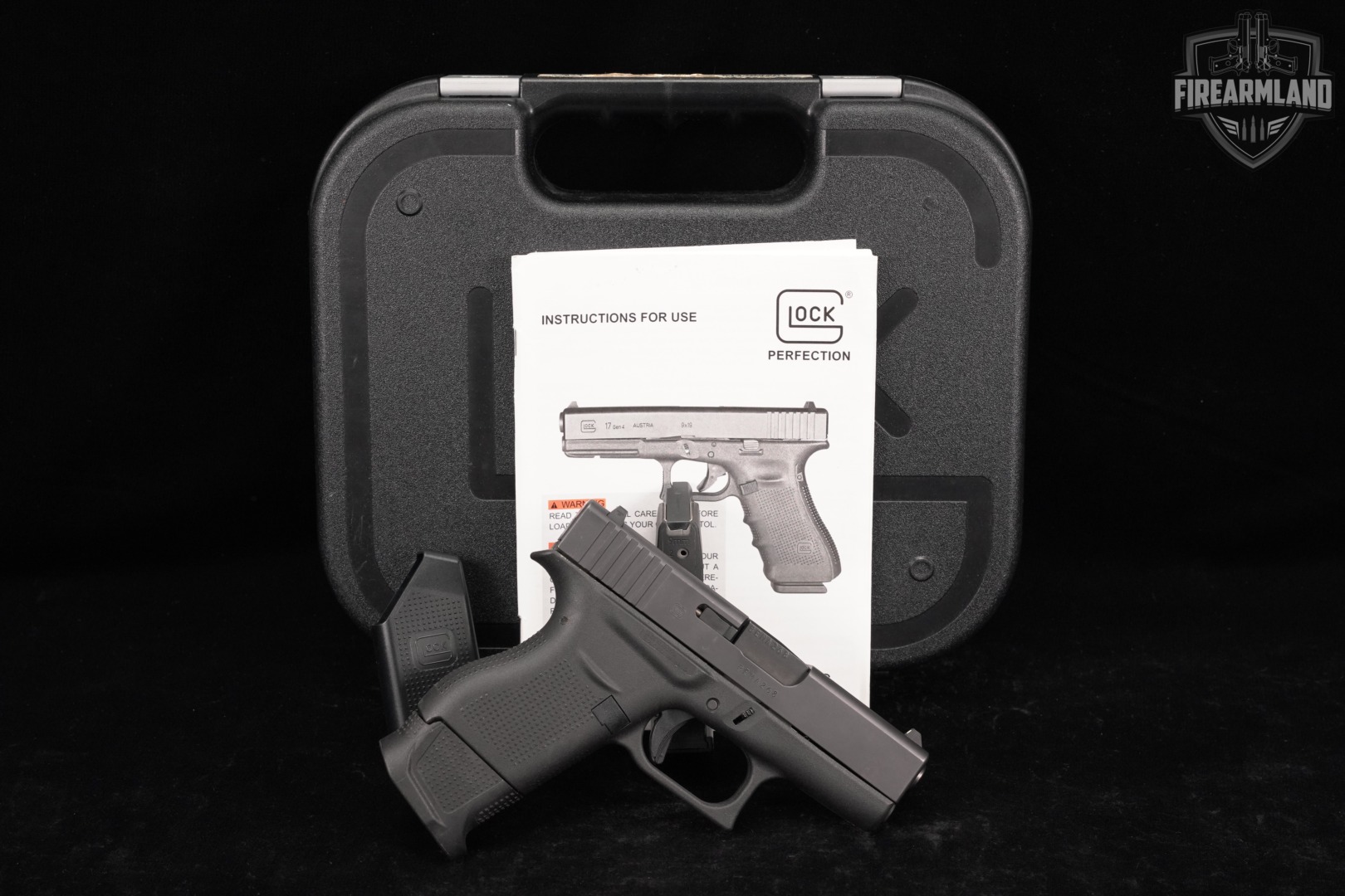 Glock 43 G43 Slimline 9mm 3.41" +2 MAGS & ORIG CASE-img-2
