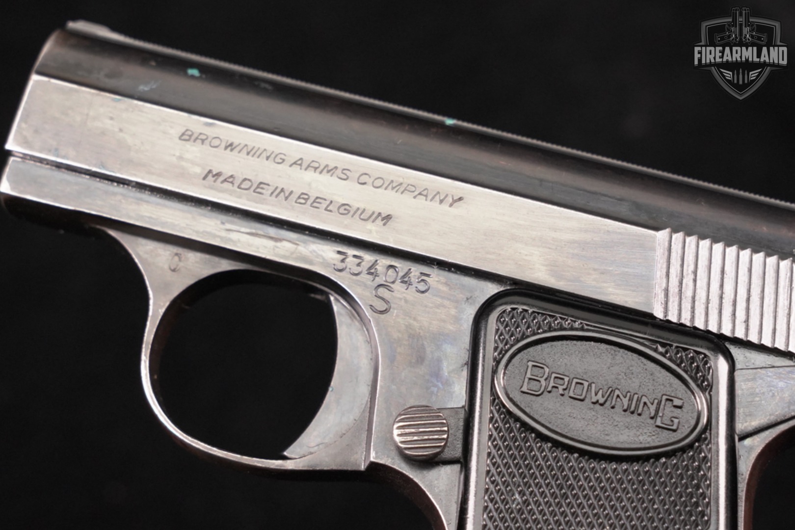 1966 FN Baby Browning .25 ACP (6.35Mm) 2.11 Blued-img-12