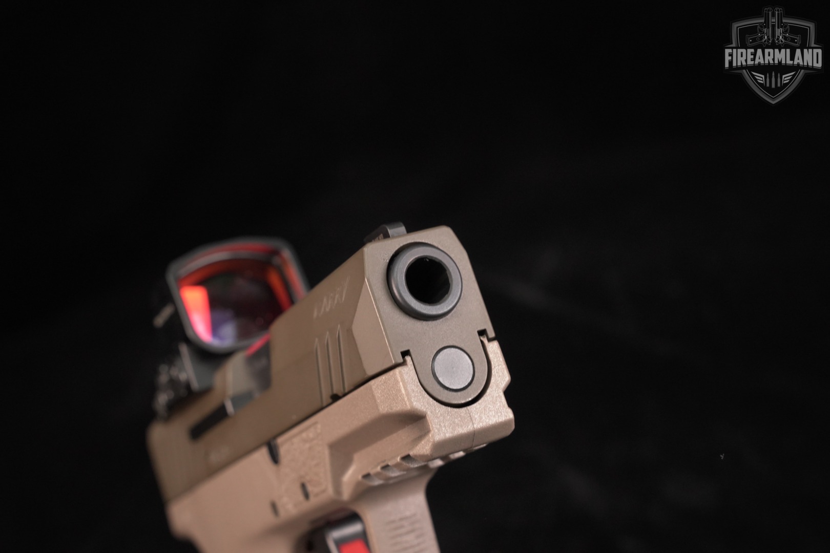 Tisas PX-9 Carry 9mm 3.5" FDE PX9 +2 MAGS, ORIG CASE, VECTOR FRENZY OPTICS-img-10