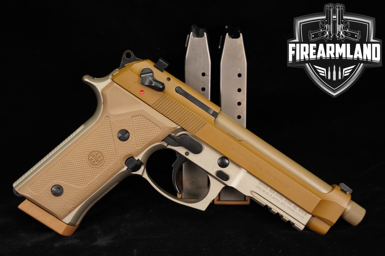 P. Beretta M9A3 9mm Luger FDE in Excellent Condition Thumbnail