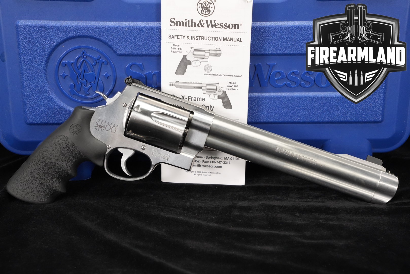 Smith & Wesson Model S&W500 500 S&W Magnum COMP +ORIG CASE-img-0