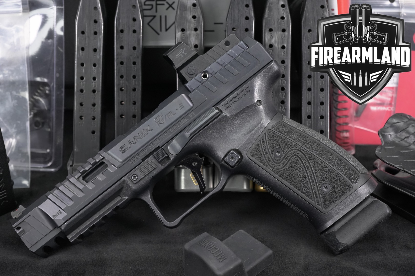 Canik SFx Rival-S Dark Side 9mm Luger Black in Very Good Condition Thumbnail