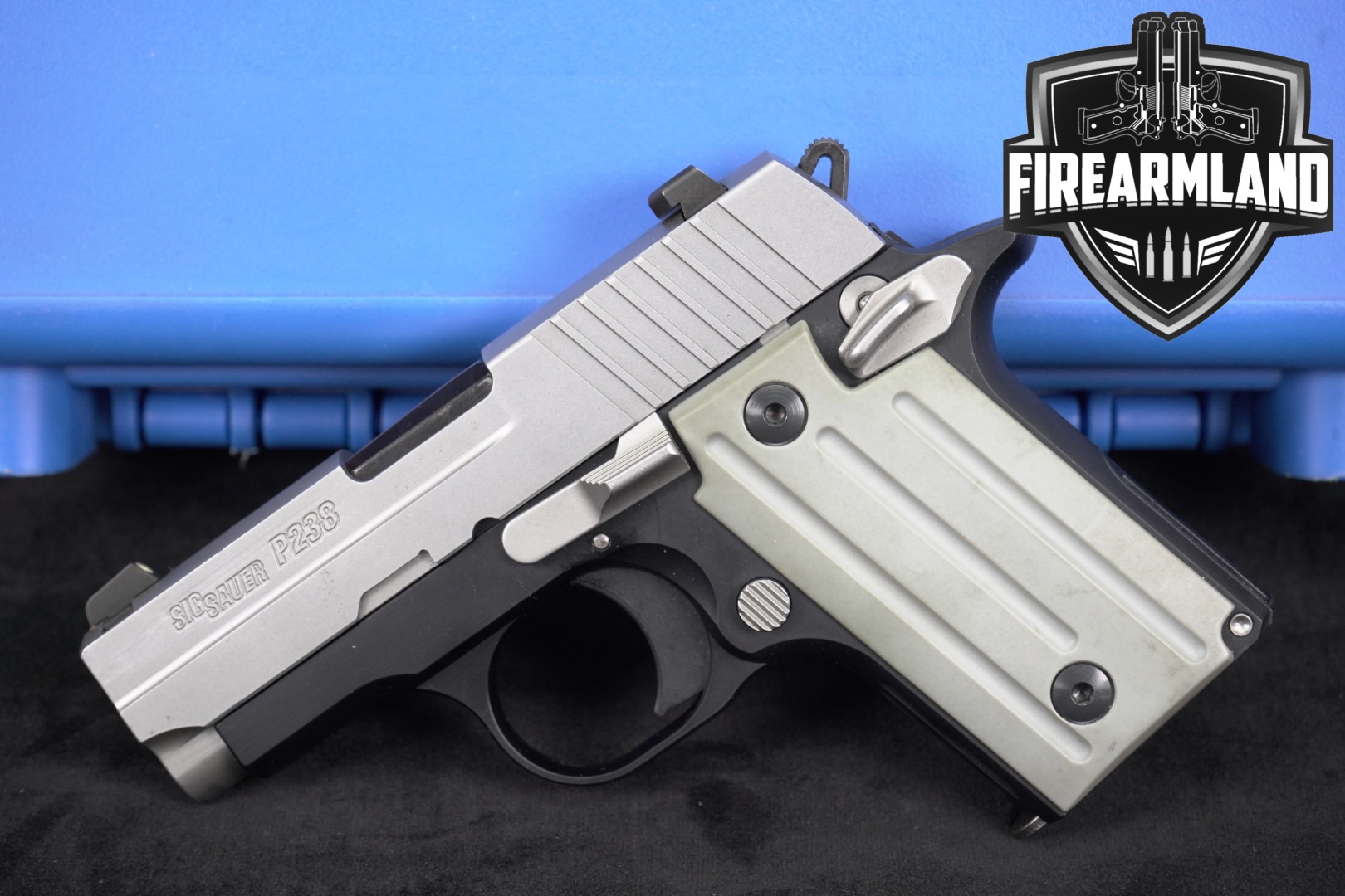 Sig Sauer P238 Two-Tone (TSS) .380 ACP Two-Tone Stainless in Good Condition Thumbnail