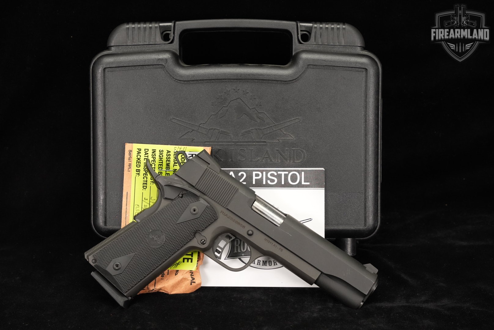 Rock Island Armory RIA M1911 A1 Standard FS 45ACP 1911 Series 70 +ORIG CASE-img-2