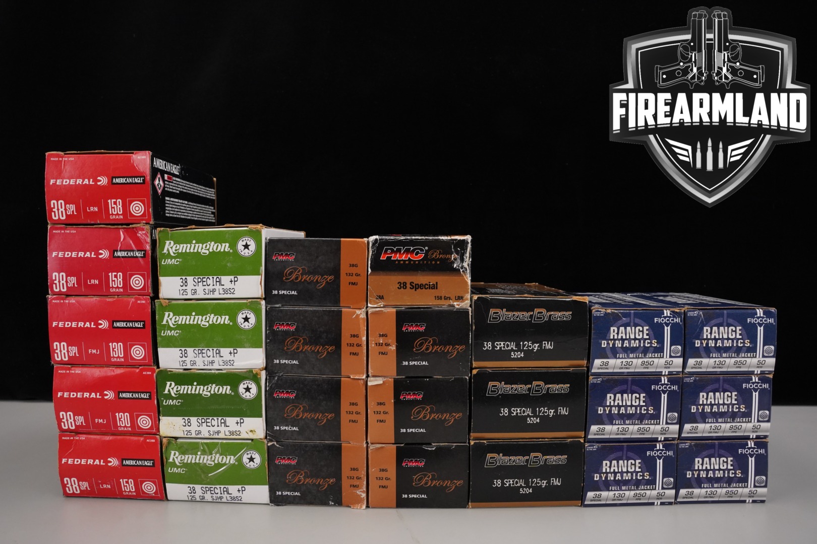 Multiple Manufacturers 38 Special Ammo .38 Spl. in New - Old Stock Condition Thumbnail