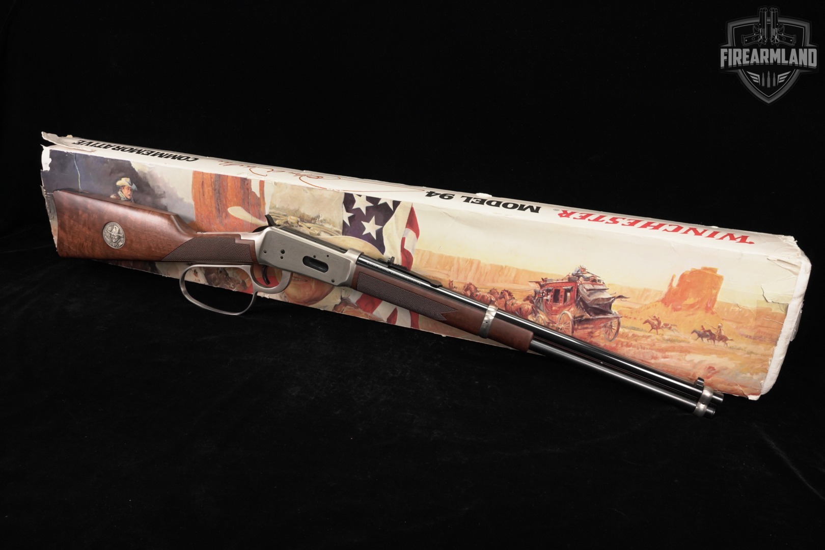 COMMEMORATIVE Winchester Model 94 JOHN WAYNE 32-40Winchester M94 +ORIG BOX-img-2