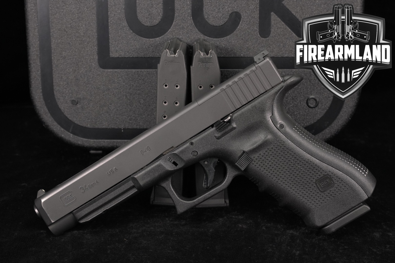 Glock 34 Gen4 MOS G34 Gen 4 9mm 5.31" +3 MAGS & ORIG CASE-img-0