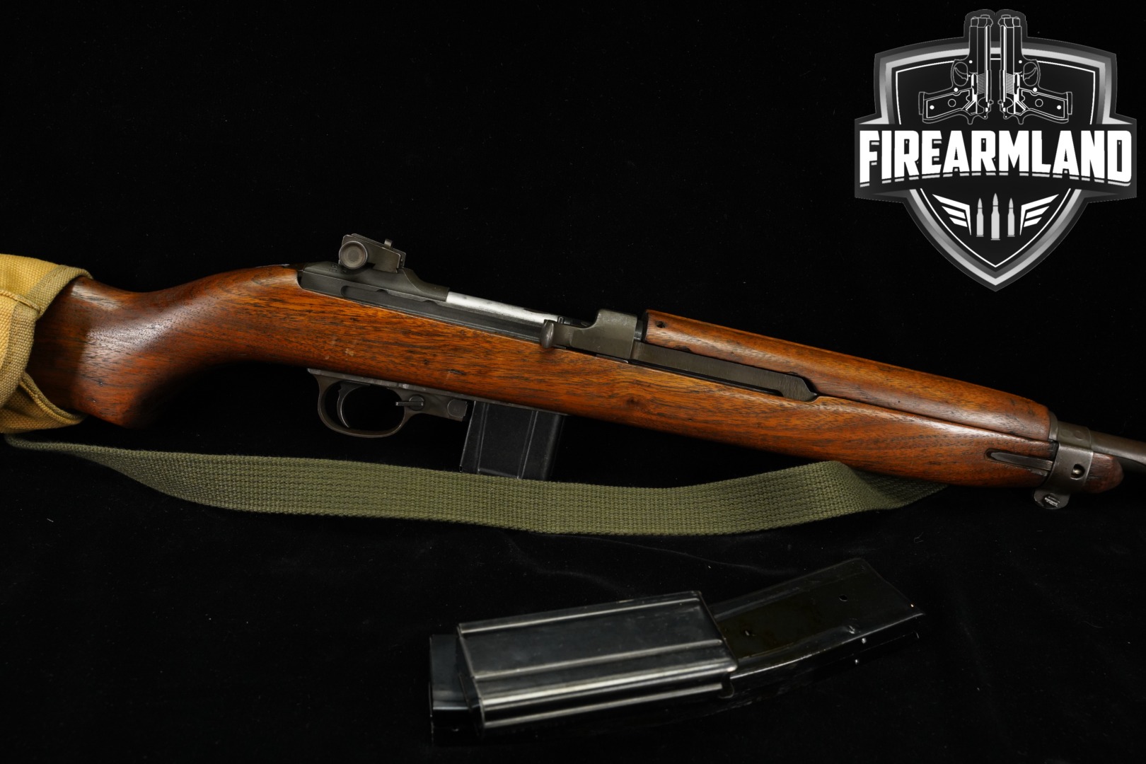 1943 Inland GM M1 Carbine 30 18" +3 MAGS-img-0