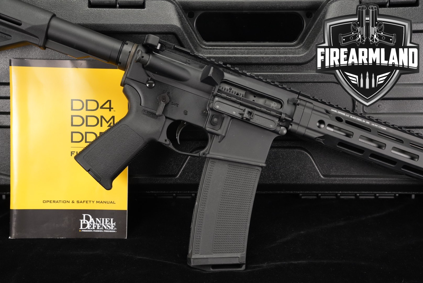 Daniel Defense DDM4 V7 5.56mm NATO Black in Excellent Condition Thumbnail