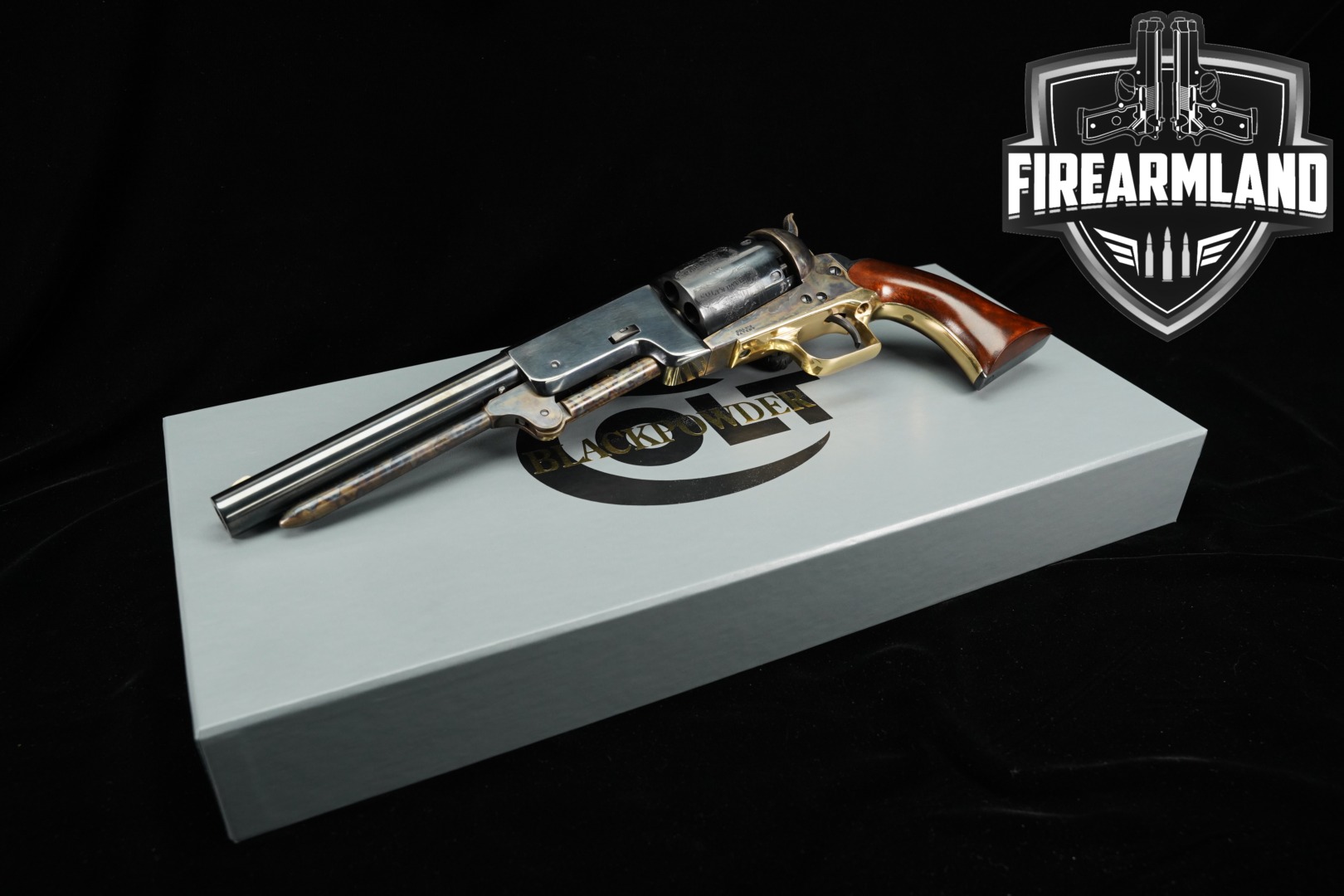 Colt Model 1847 Walker Blackpowder Series 2nd Generation, F-Series .44 Color Case-Hardened & Blued in Very Good Condition Thumbnail