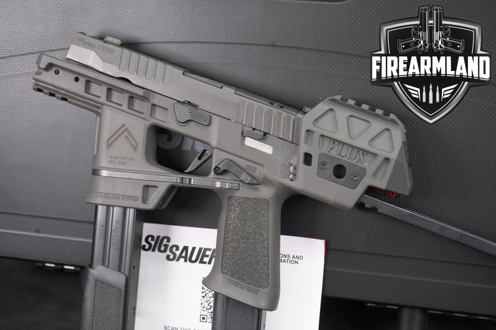 Sig Sauer P320-FLUX Legion 9mm Luger Legion Gray in Excellent Condition Thumbnail