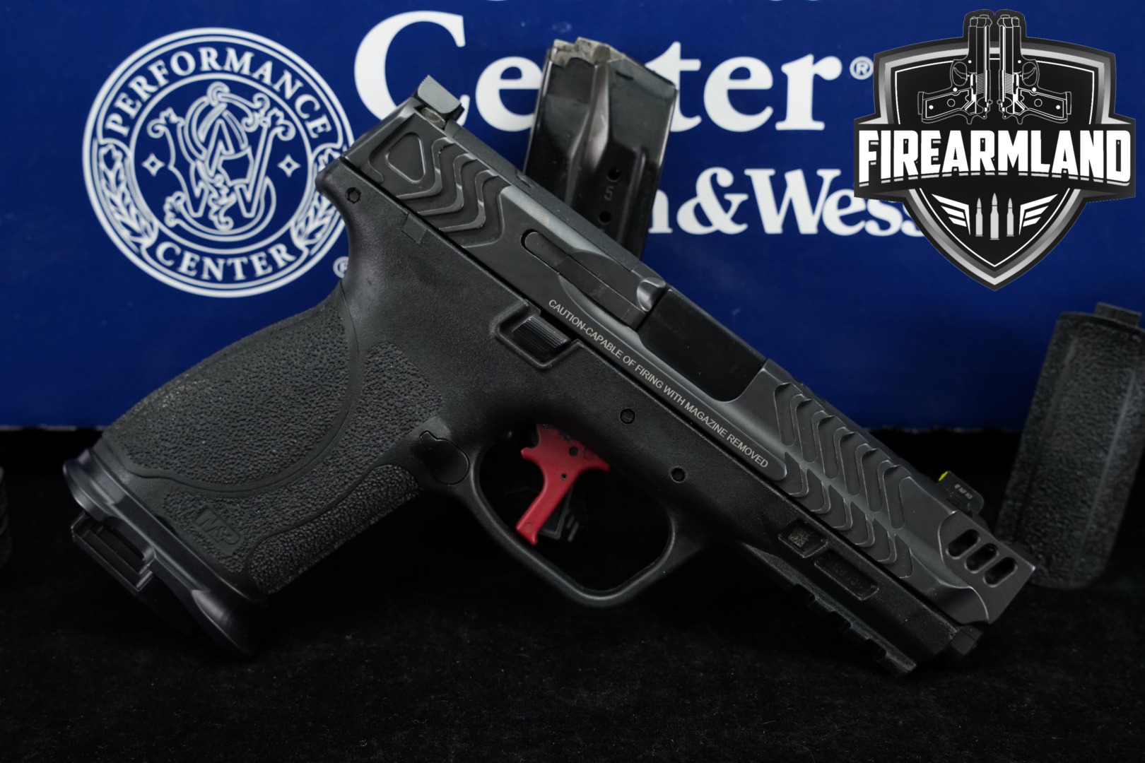 Smith & Wesson (S&W) M&P9 M2.0 Performance Center Compact Carry Comp 9mm Luger Black in Very Good Condition Thumbnail
