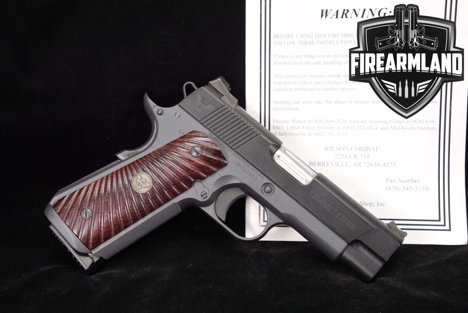 DESIRED Wilson Combat WC Compact Carry 9mm 1911 4"-img-0