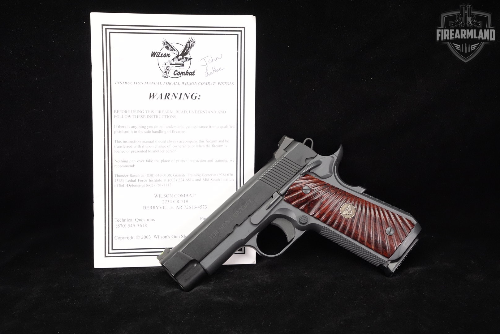 DESIRED Wilson Combat WC Compact Carry 9mm 1911 4"-img-2