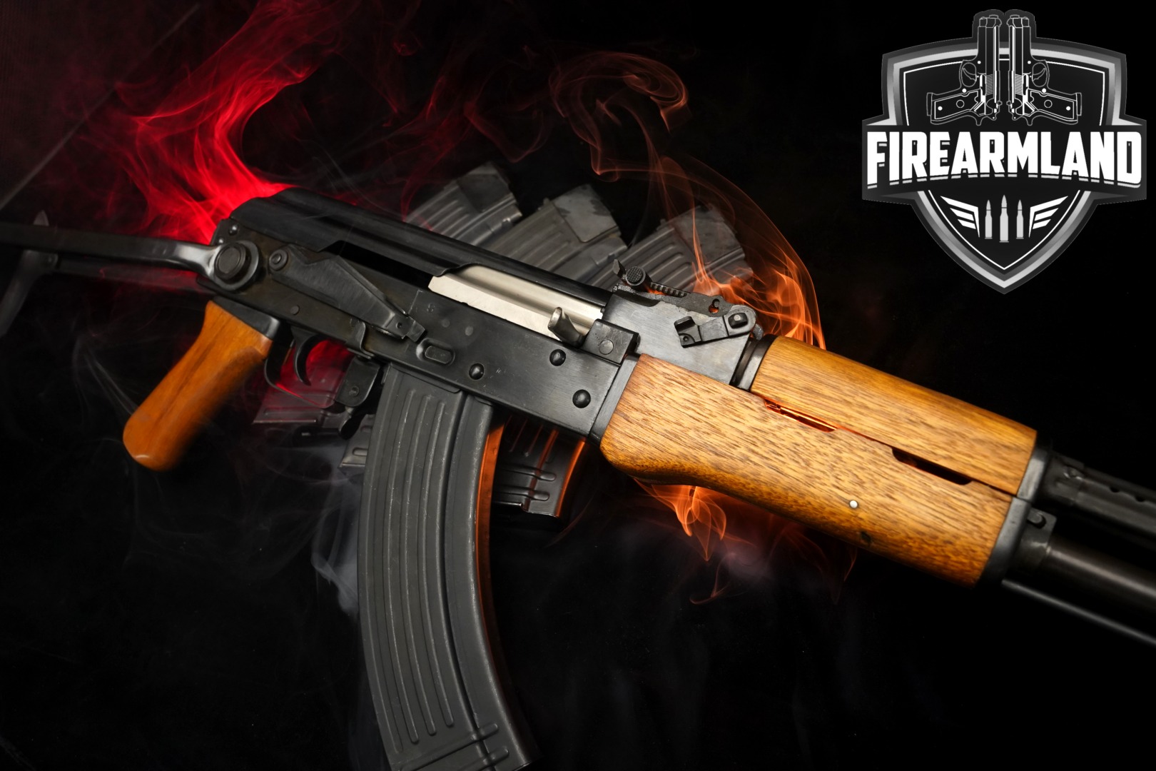 1985 Poly Tech Inc. AKS-762 Spiker, KFS Import 7.62x39 Blued & Wood in Good Condition Thumbnail