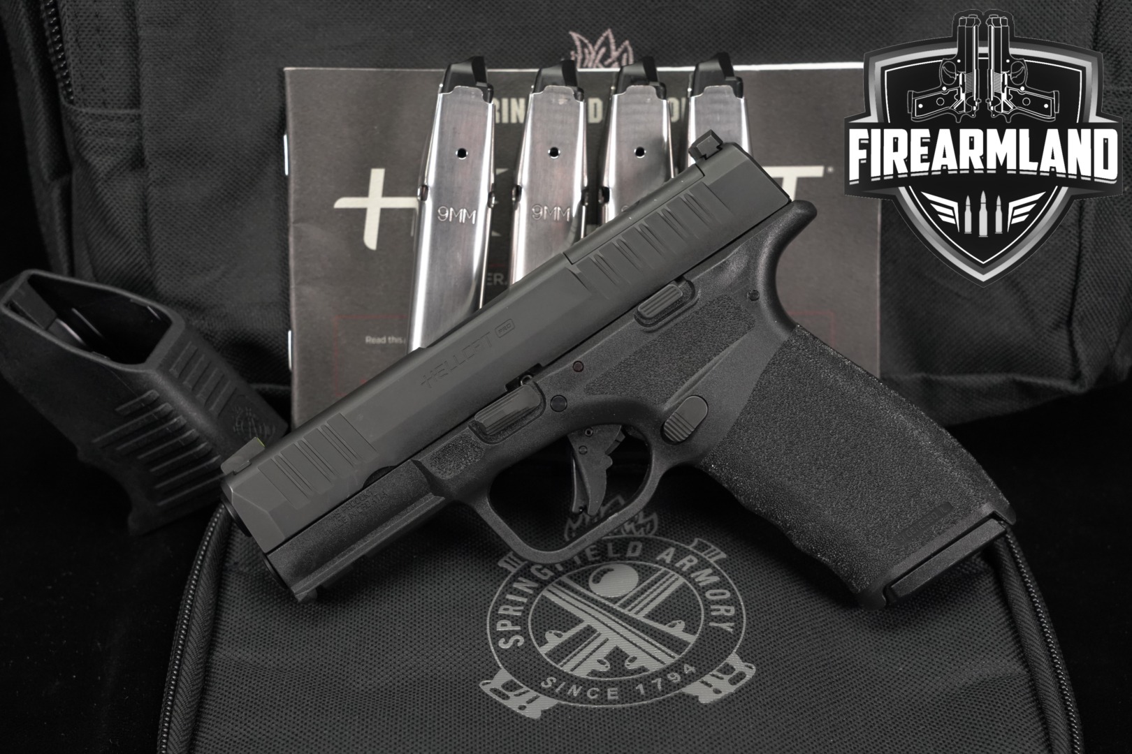 Springfield Armory Hellcat Pro OSP 9mm Luger Black in Excellent Condition Thumbnail