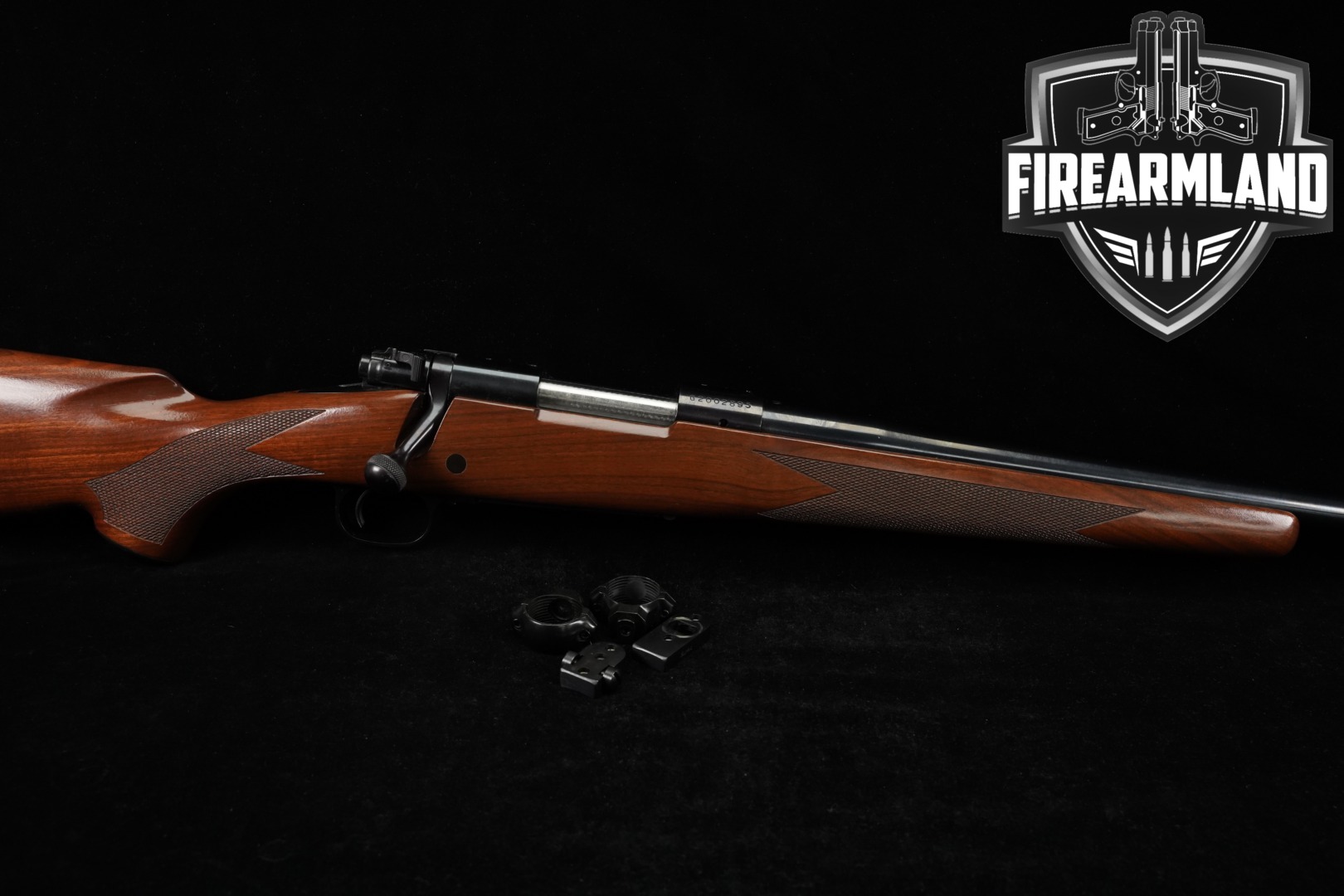 Winchester Repeating Arms Model 70 Sporter Varmint .223 Rem. Blued & Walnut in Poor Condition Thumbnail