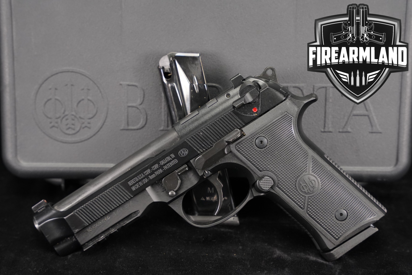 Beretta 92X RDO Full Size 9mm Luger Black in Very Good Condition Thumbnail