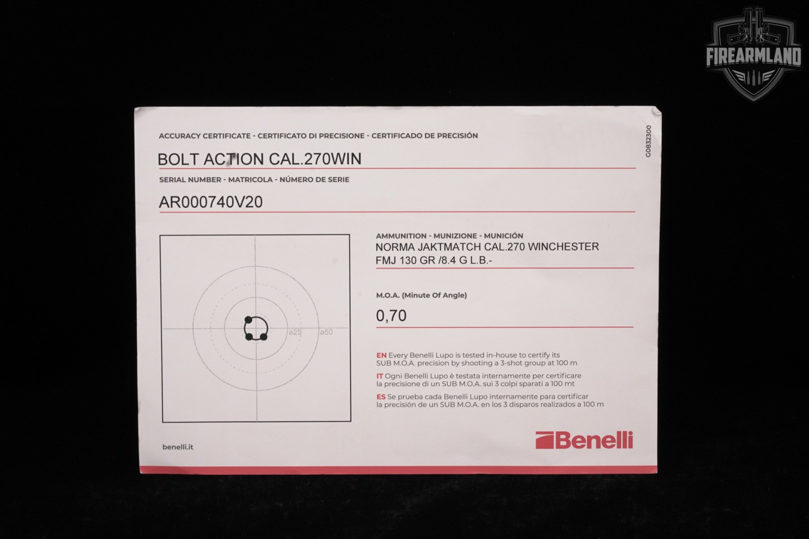 Benelli Lupo 270 Win 22" +ORIG BOX-img-21