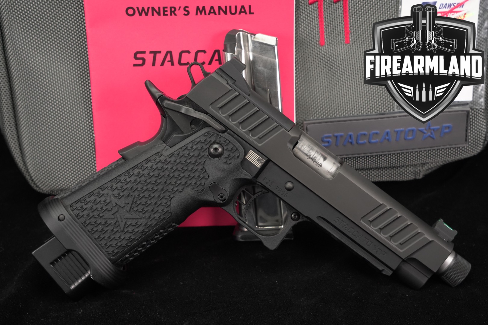 Staccato (STI) P 9mm Luger Black in Very Good Condition Thumbnail