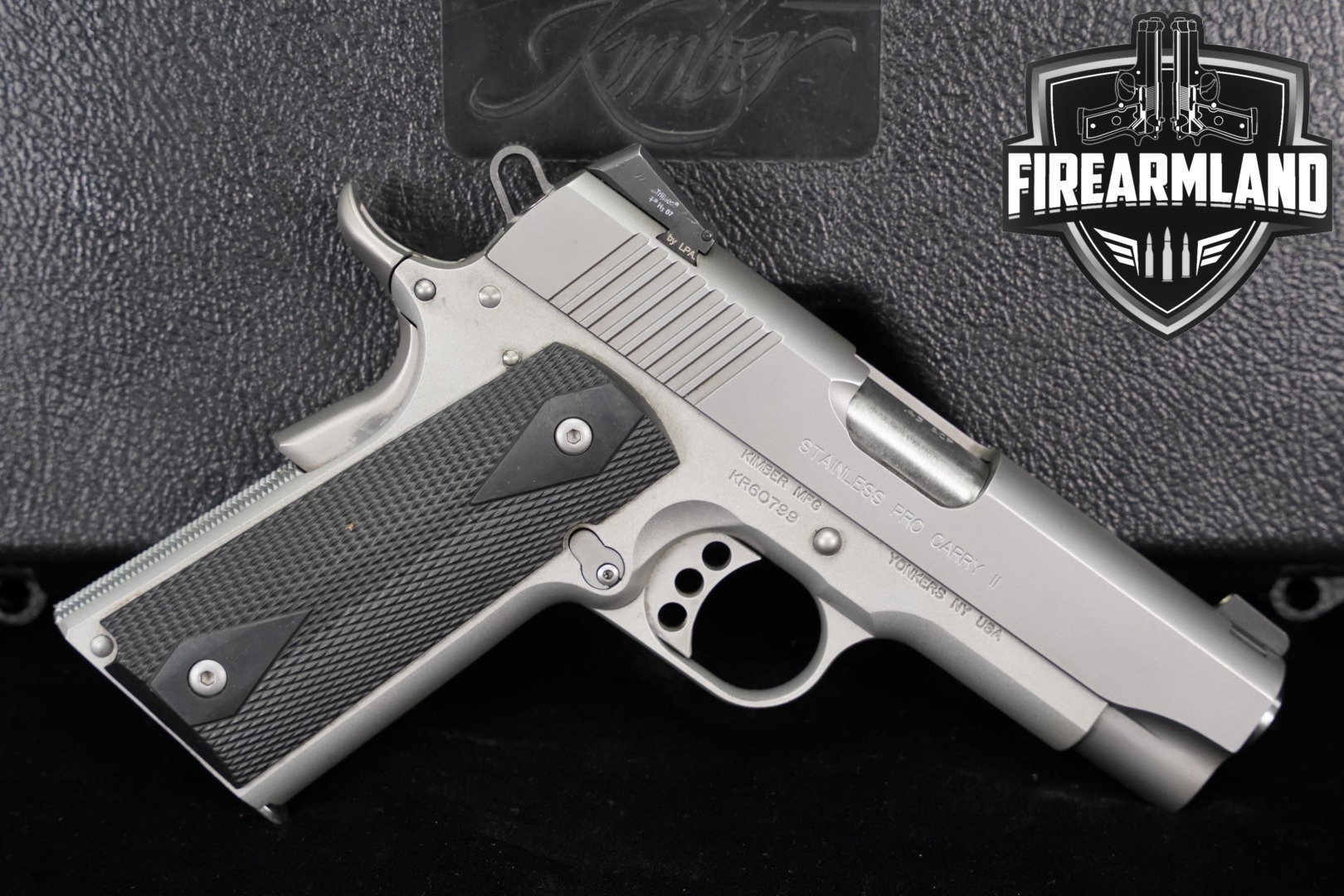 Kimber Stainless Pro Carry II .45 ACP Satin Silver in Good Condition Thumbnail