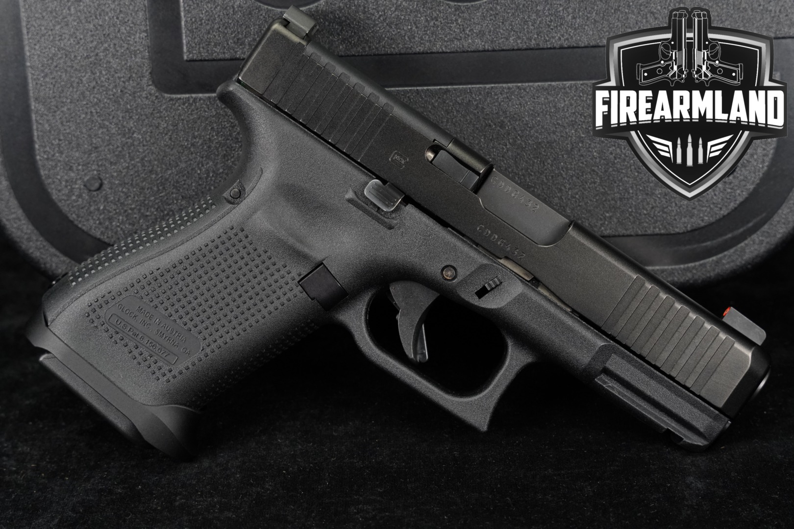 Glock G19 Gen5 MOS 9mm Luger Black in Excellent Condition Thumbnail