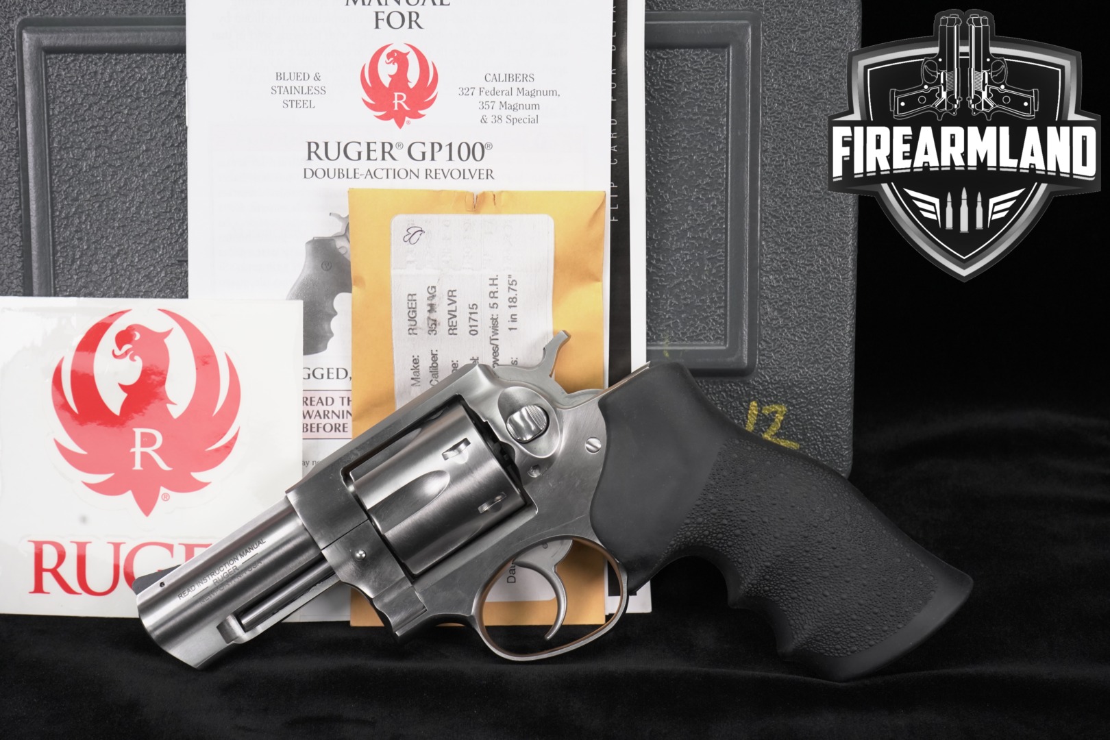 2014 Sturm Ruger GP100 .357 Mag. Brushed Stainless in Very Good Condition Thumbnail