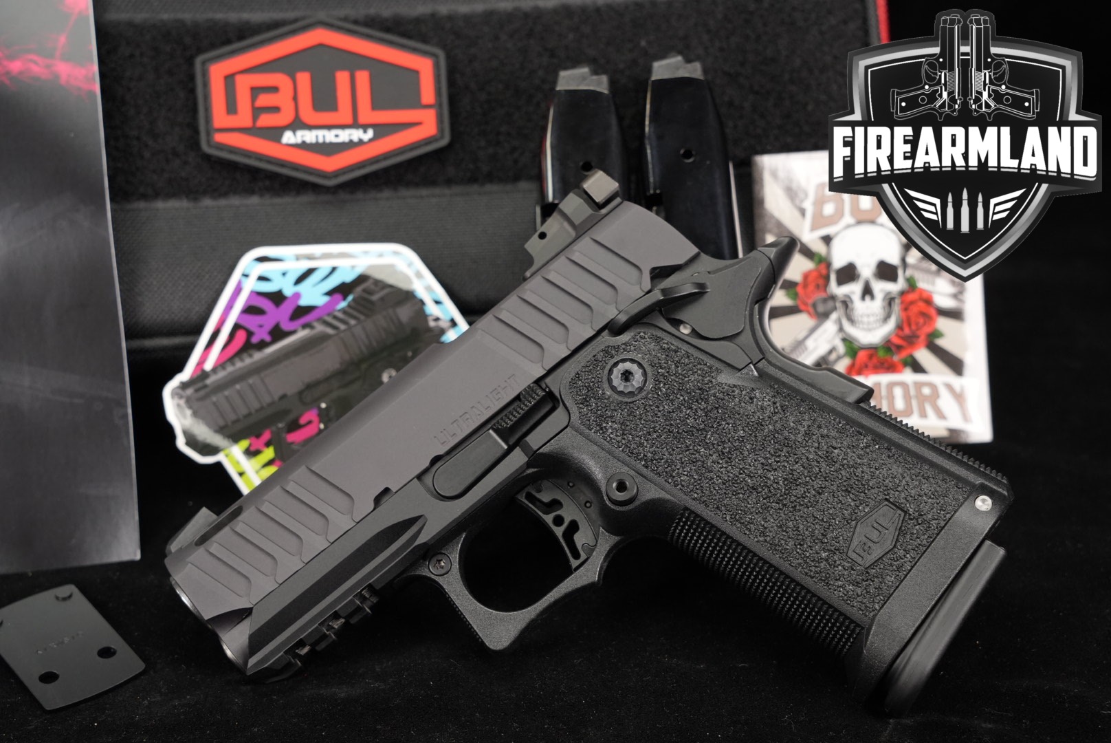 Bul Armory SAS II Ultralight Pro G2 9mm Luger Black in Excellent Condition Thumbnail