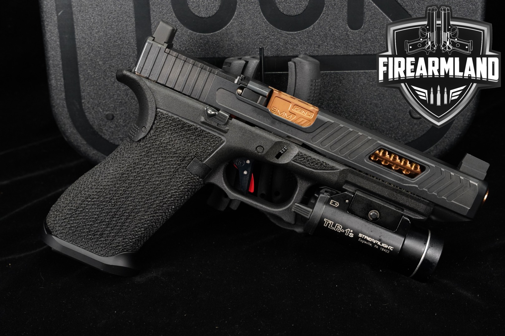 CUSTOM Glock 34 Gen5 MOS G34 Gen 5 TIMNEY TRIGGER +ORIG CASE, STREAMLIGHT-img-0
