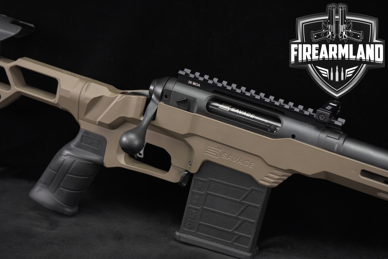 Savage Arms Model 110 Precision 6.5 Creedmoor FDE in Very Good Condition Thumbnail