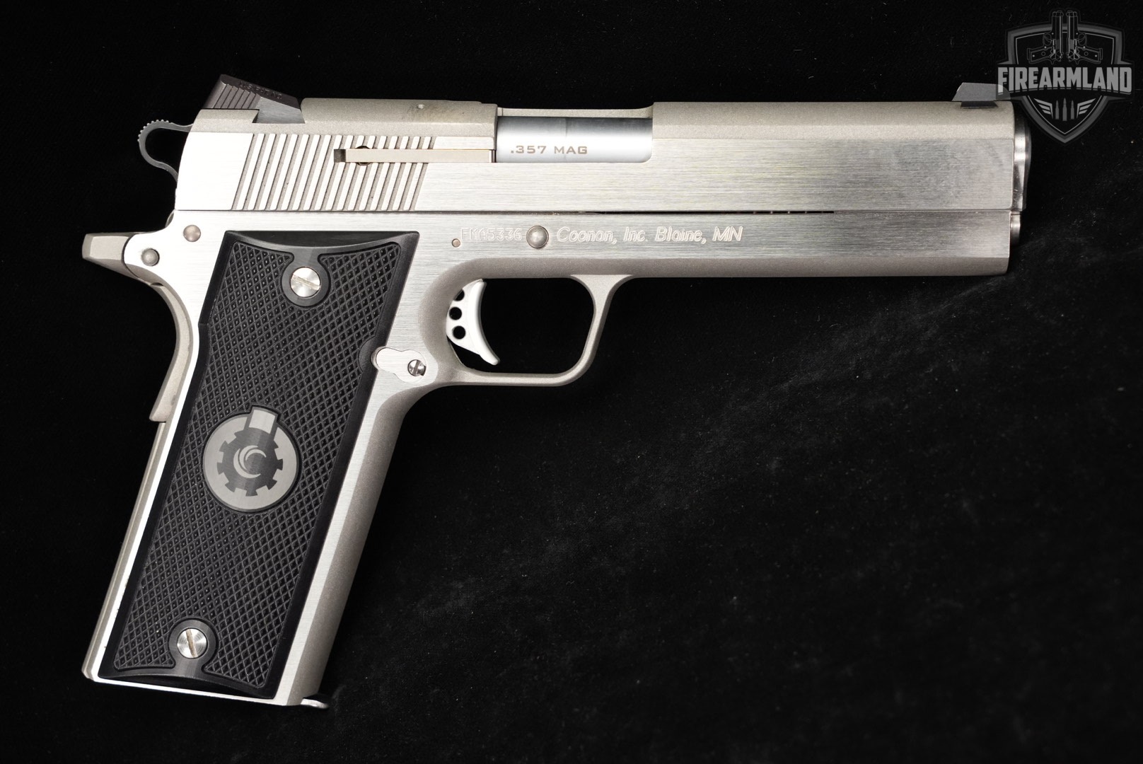 DISCONTINUED COONAN Classic 357 Magnum 1911 5.7" +3 MAGS, ORIG CASE-img-4